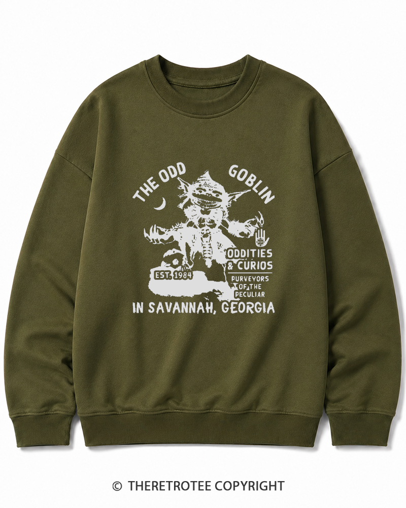 TheRetroTee Unusual Occult 1980s Cotton Sweatshirt