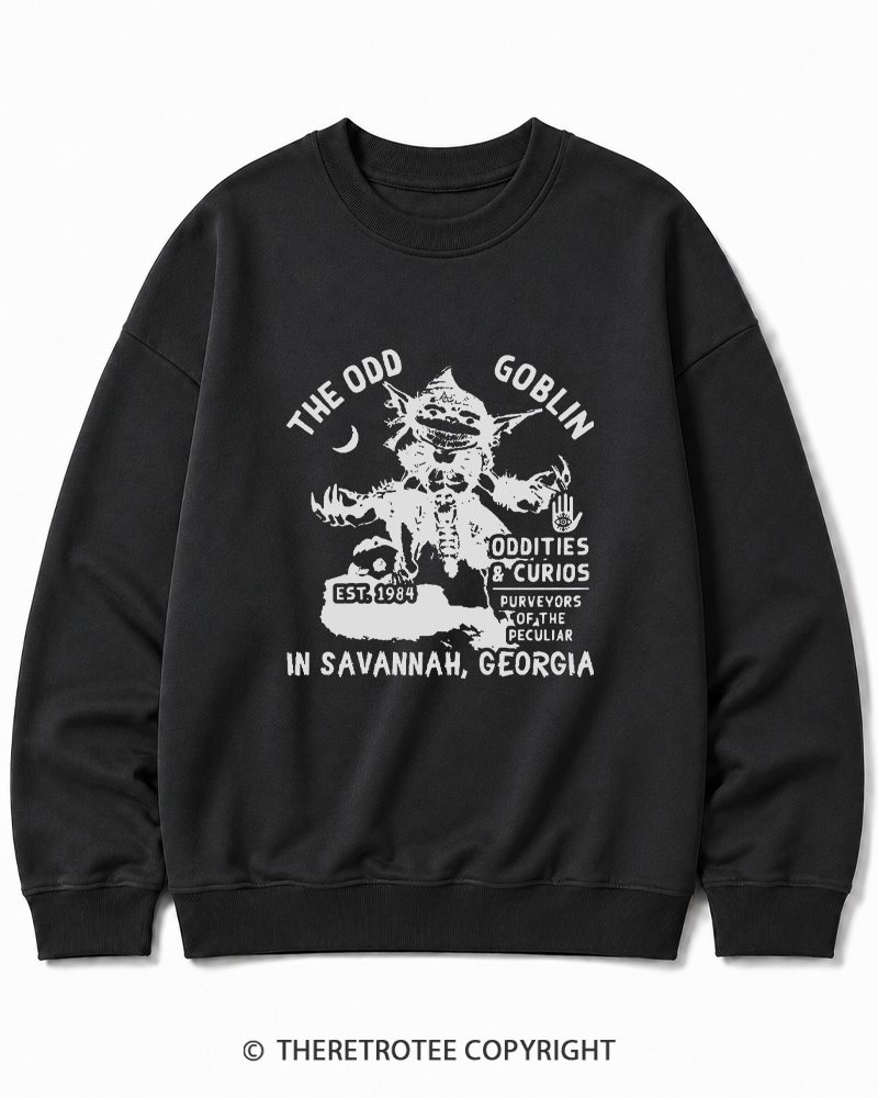 TheRetroTee Unusual Occult 1980s Cotton Sweatshirt