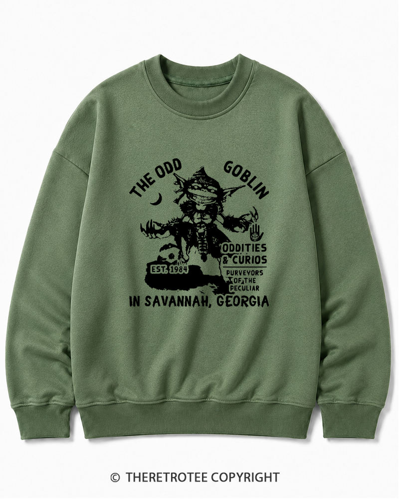 TheRetroTee Unusual Occult 1980s Cotton Sweatshirt