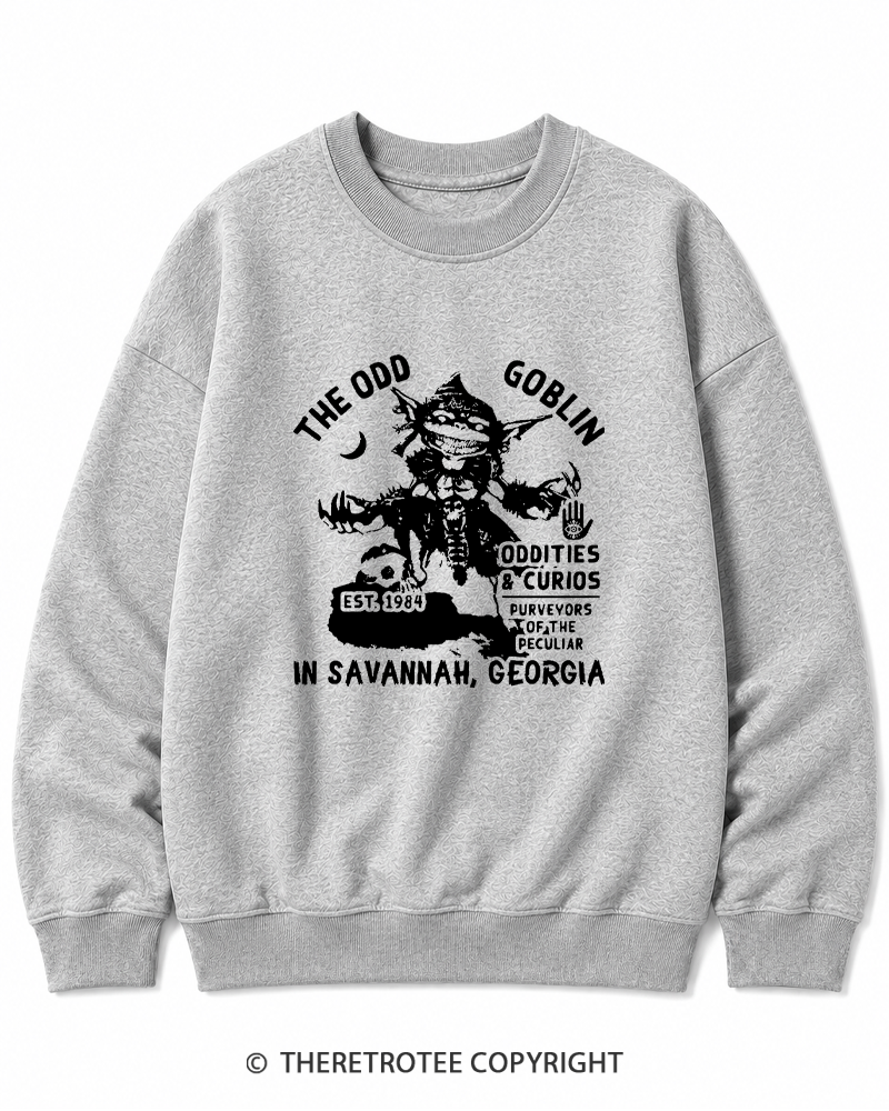 TheRetroTee Unusual Occult 1980s Cotton Sweatshirt
