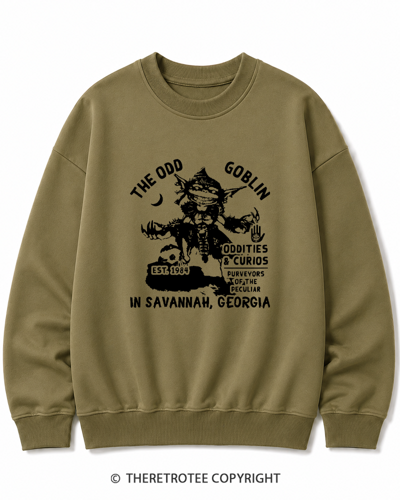 TheRetroTee Unusual Occult 1980s Cotton Sweatshirt