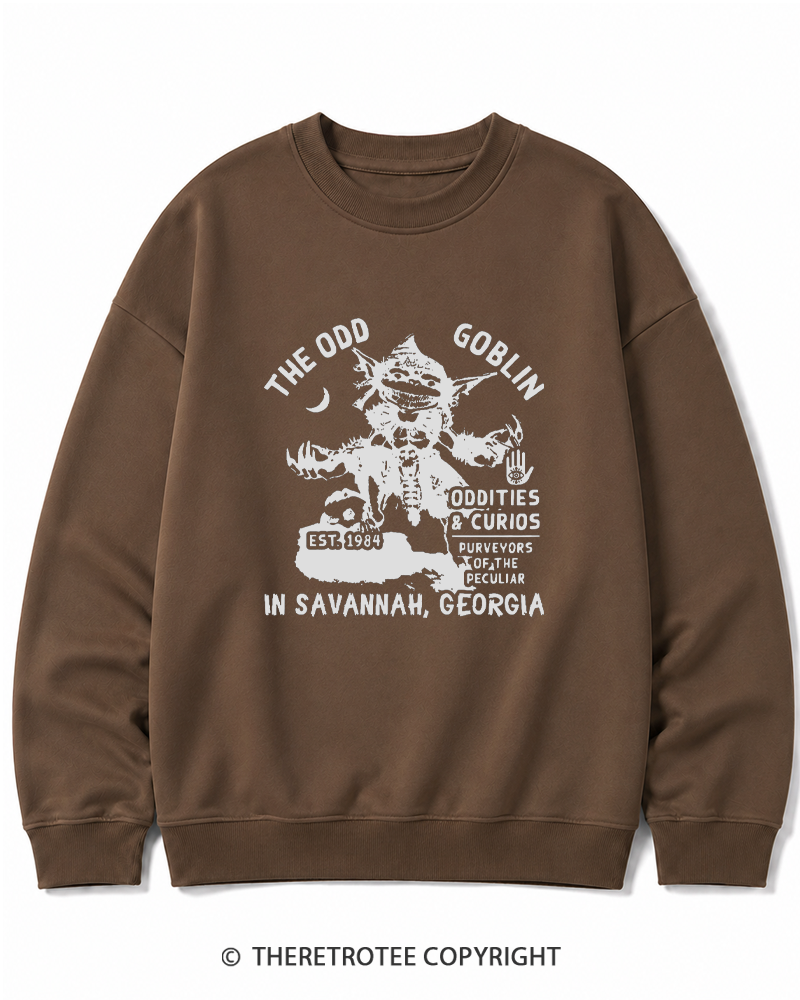 TheRetroTee Unusual Occult 1980s Cotton Sweatshirt