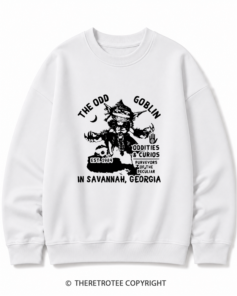 TheRetroTee Unusual Occult 1980s Cotton Sweatshirt