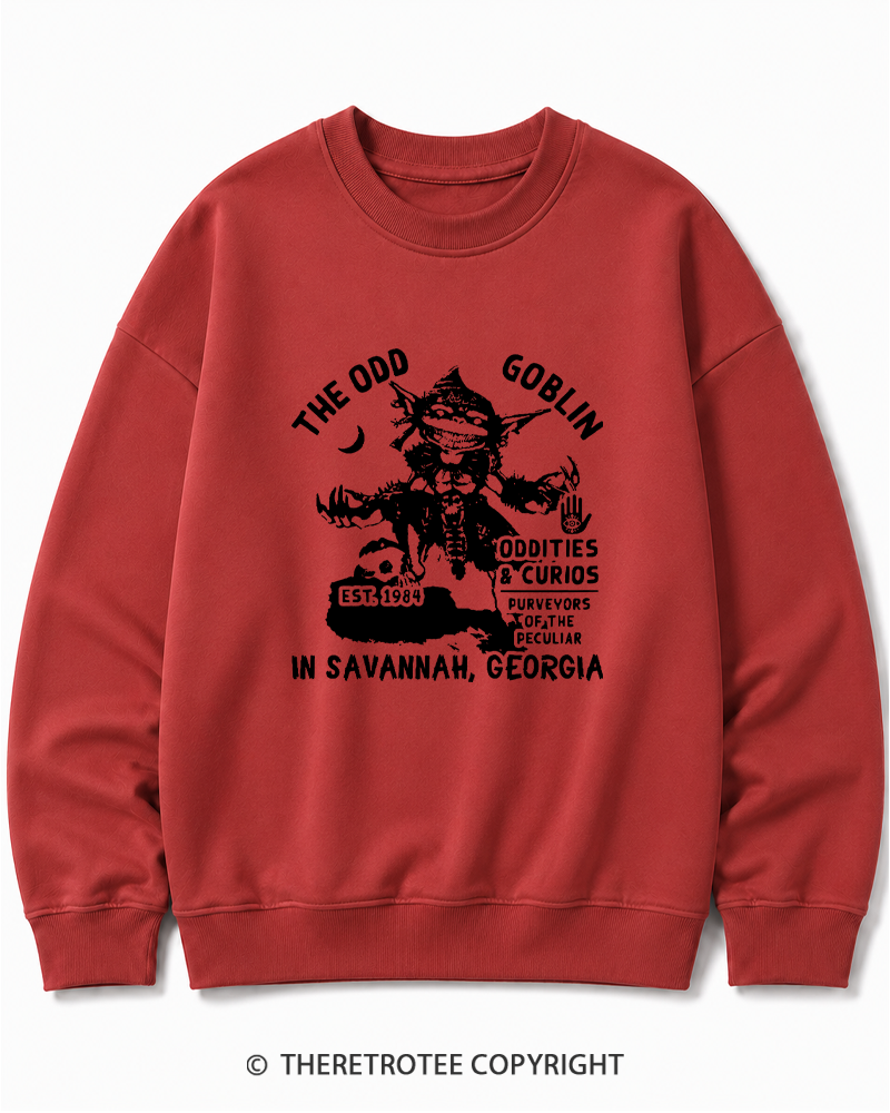 TheRetroTee Unusual Occult 1980s Cotton Sweatshirt