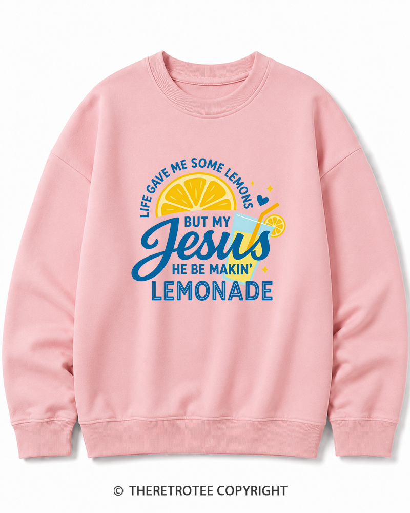 TheRetroTee Life Gave Me Some Lemons Cotton Sweatshirt