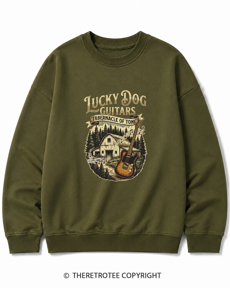 TheRetroTee Classic Guitars Cotton Sweatshirt