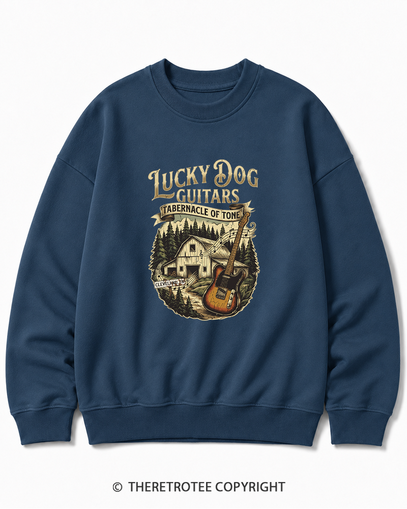 TheRetroTee Classic Guitars Cotton Sweatshirt