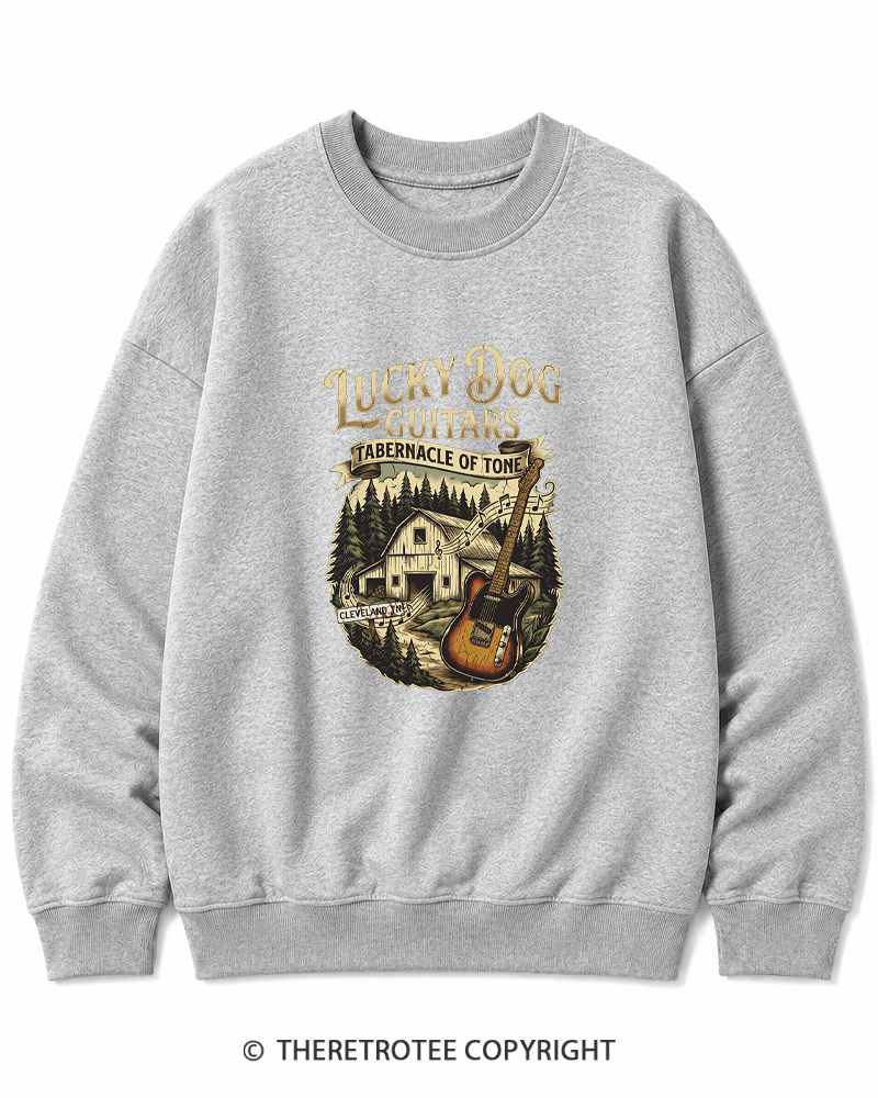 TheRetroTee Classic Guitars Cotton Sweatshirt
