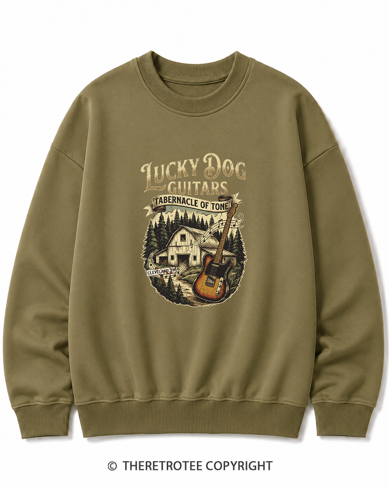 TheRetroTee Classic Guitars Cotton Sweatshirt