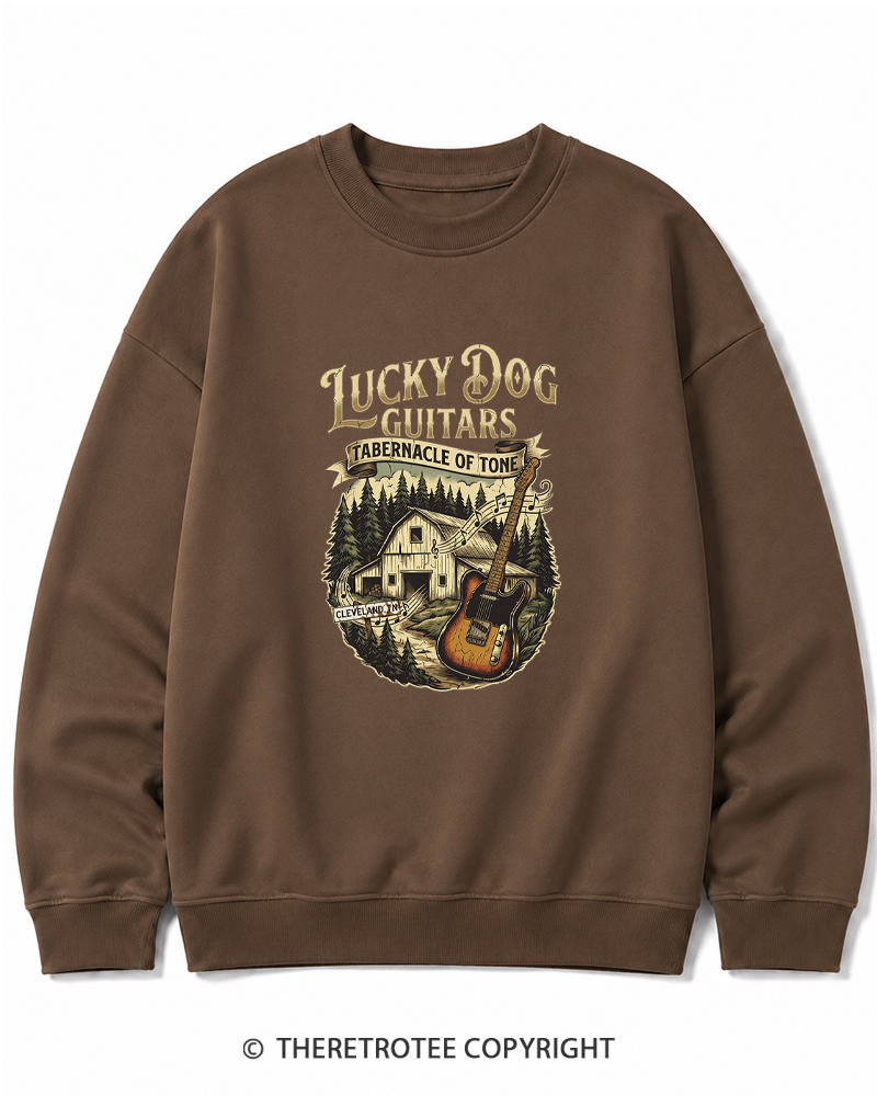 TheRetroTee Classic Guitars Cotton Sweatshirt