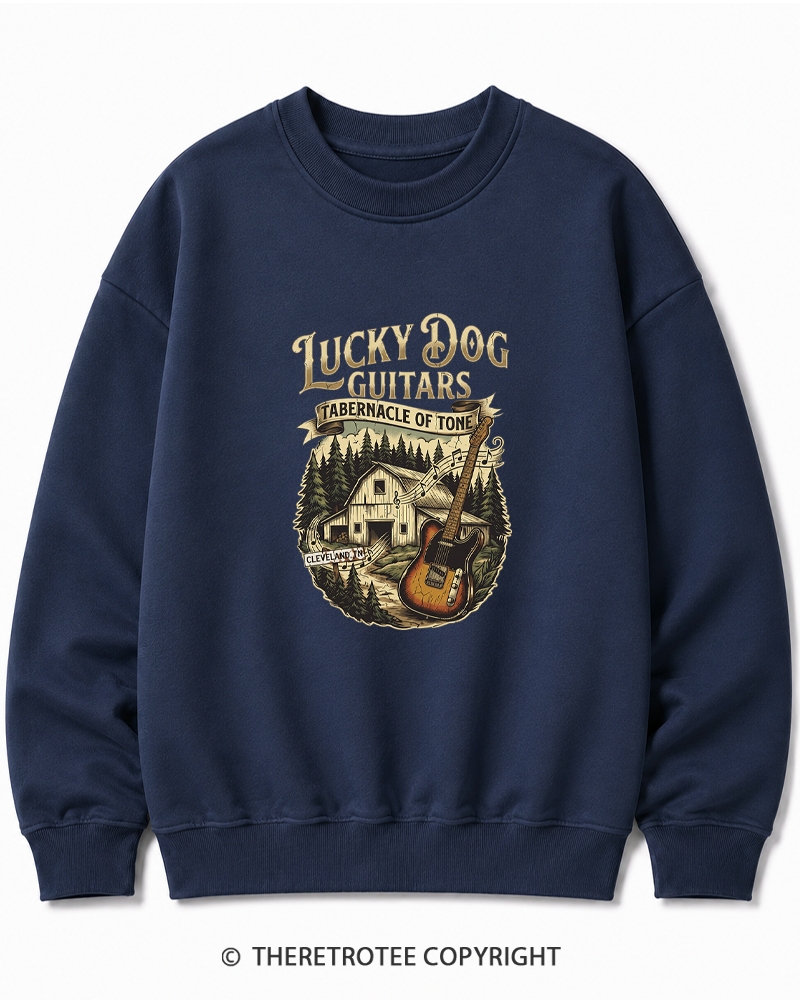 TheRetroTee Classic Guitars Cotton Sweatshirt