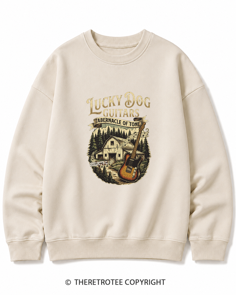 TheRetroTee Classic Guitars Cotton Sweatshirt