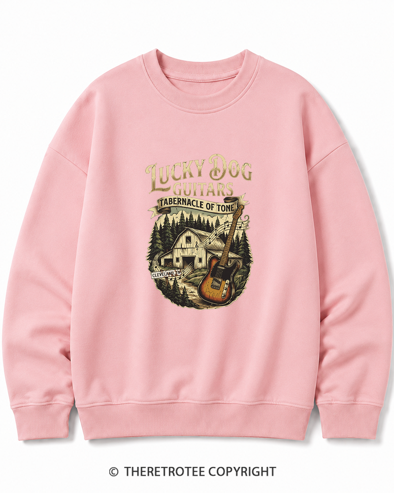 TheRetroTee Classic Guitars Cotton Sweatshirt
