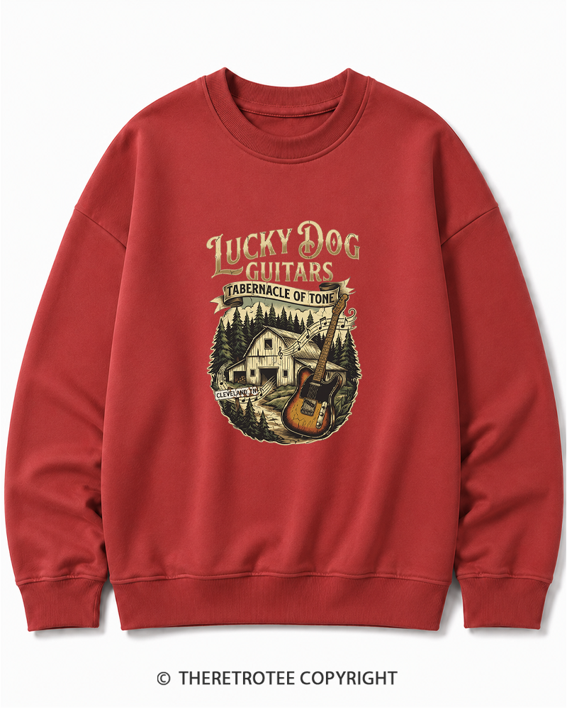 TheRetroTee Classic Guitars Cotton Sweatshirt