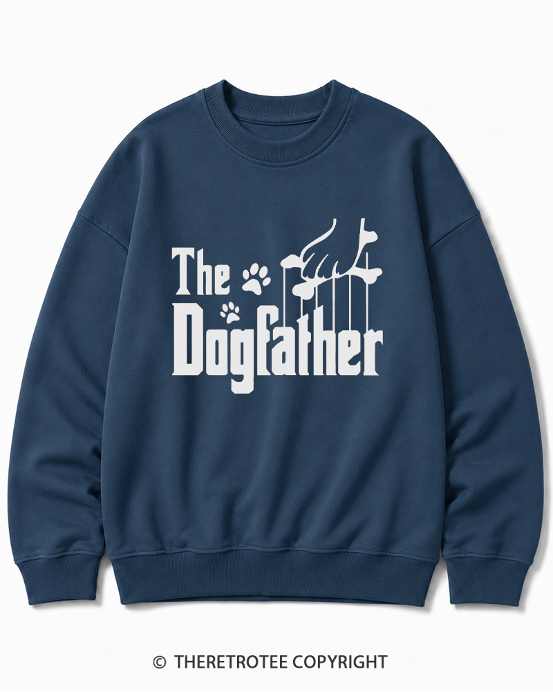 TheRetroTee The Dogfather 1990s Cotton Sweatshirt