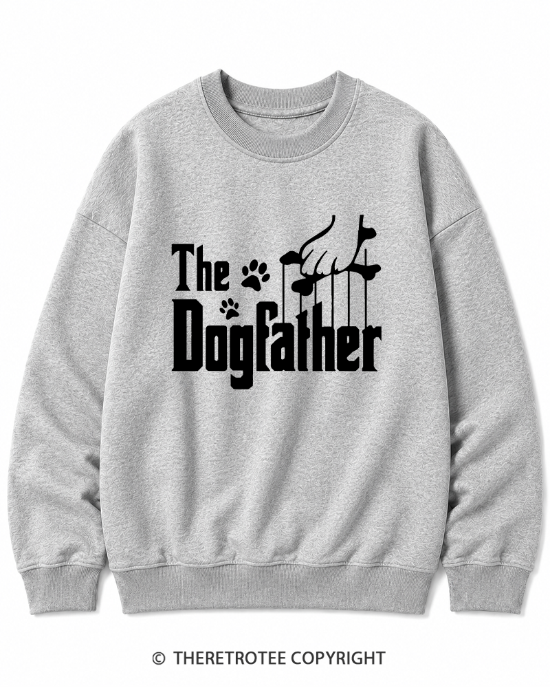 TheRetroTee The Dogfather 1990s Cotton Sweatshirt