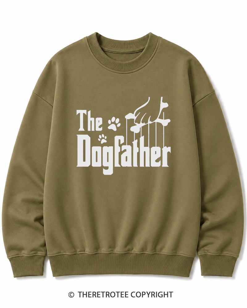 TheRetroTee The Dogfather 1990s Cotton Sweatshirt
