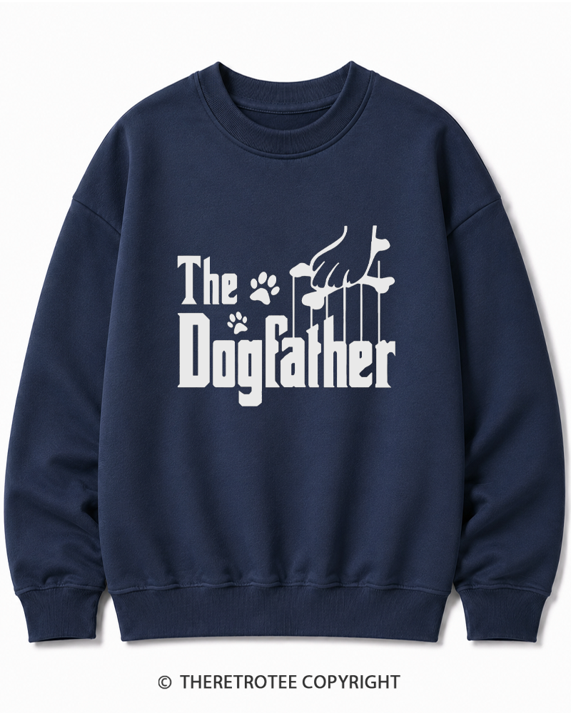 TheRetroTee The Dogfather 1990s Cotton Sweatshirt