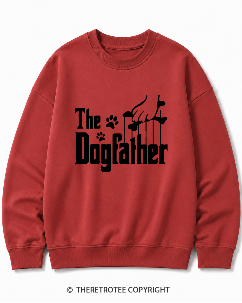 TheRetroTee The Dogfather 1990s Cotton Sweatshirt