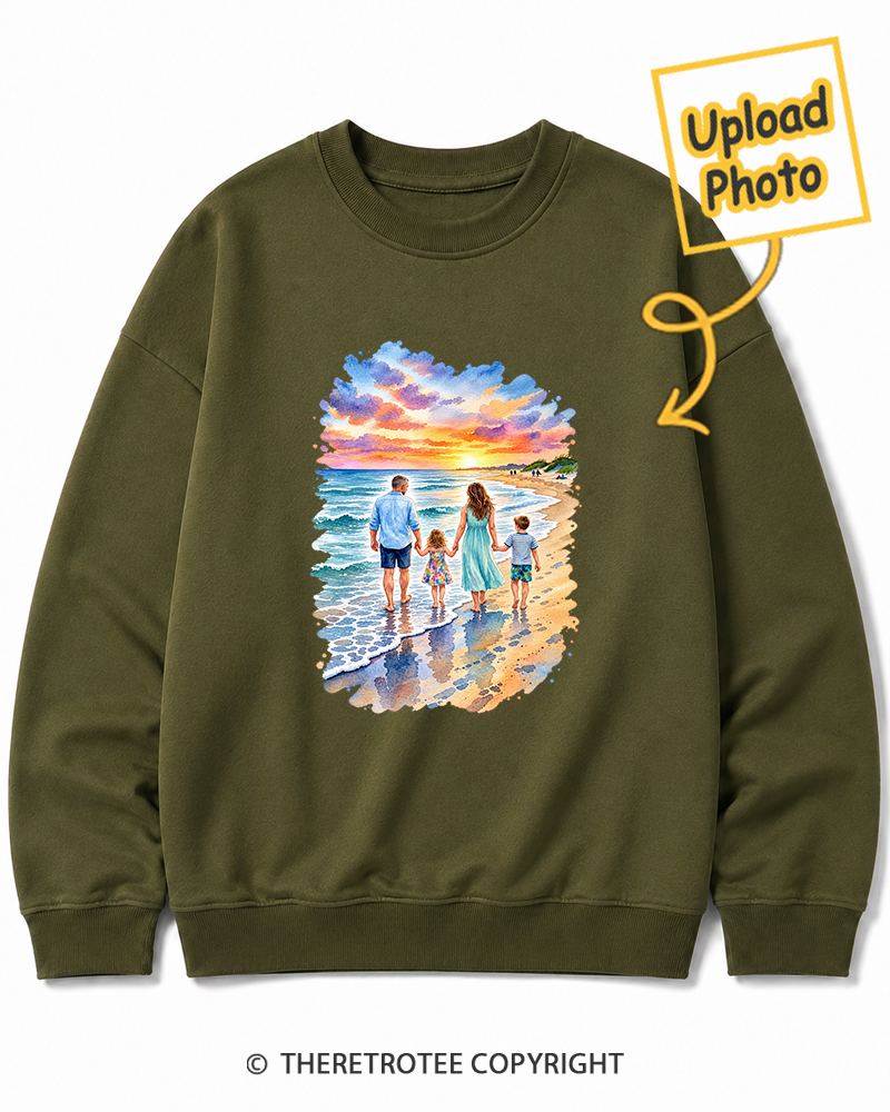 TheRetroTee Personalized Family Summer 1984 Sweatshirt