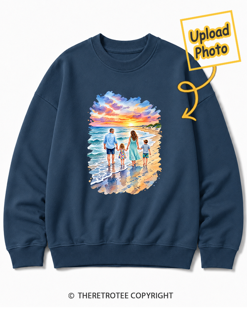 TheRetroTee Personalized Family Summer 1984 Sweatshirt