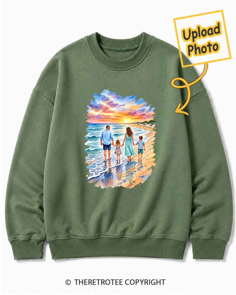 TheRetroTee Personalized Family Summer 1984 Sweatshirt