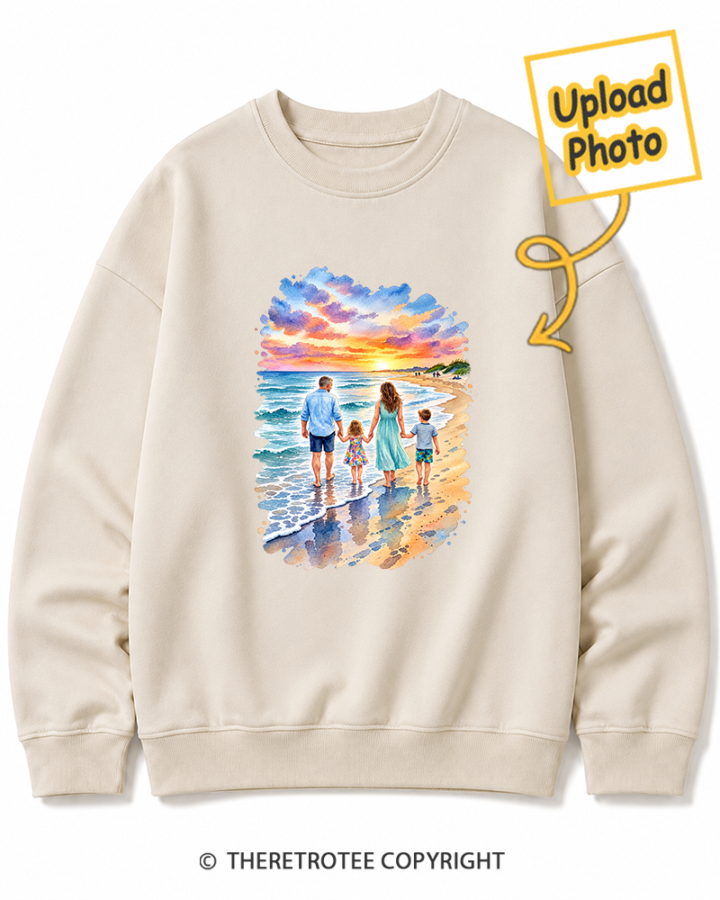 TheRetroTee Personalized Family Summer 1984 Sweatshirt