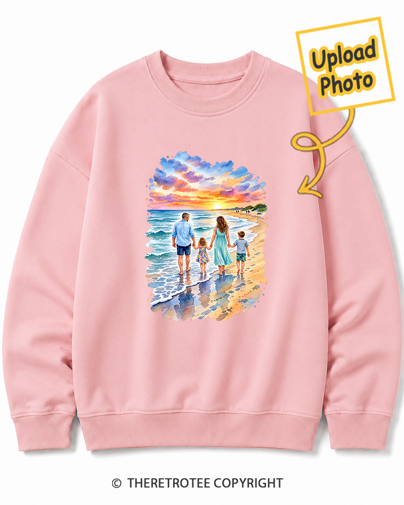 TheRetroTee Personalized Family Summer 1984 Sweatshirt