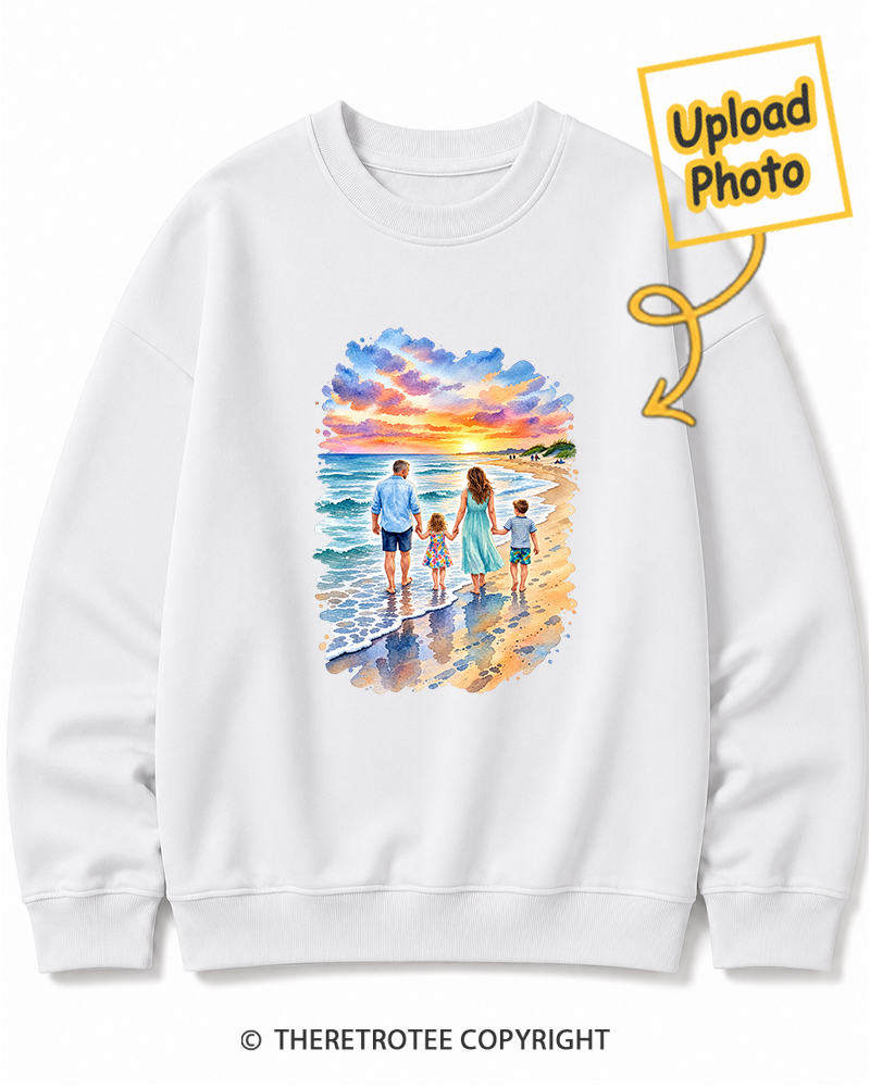 TheRetroTee Personalized Family Summer 1984 Sweatshirt