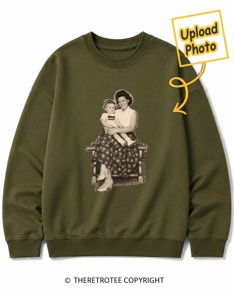 TheRetroTee Personalized Mom in 1968 Sweatshirt