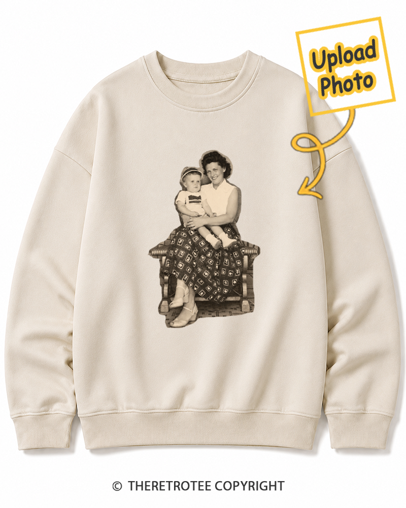 TheRetroTee Personalized Mom in 1968 Sweatshirt