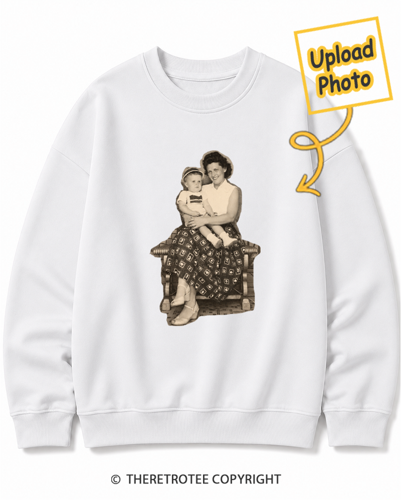 TheRetroTee Personalized Mom in 1968 Sweatshirt