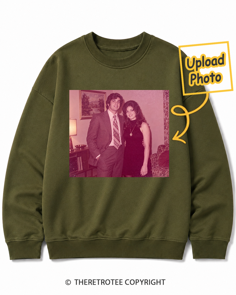 TheRetroTee Personalized Grandma & Grandpa 1965 Sweatshirt