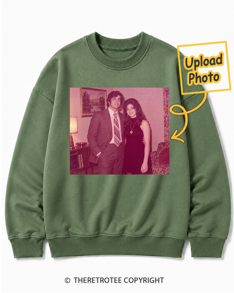 TheRetroTee Personalized Grandma & Grandpa 1965 Sweatshirt