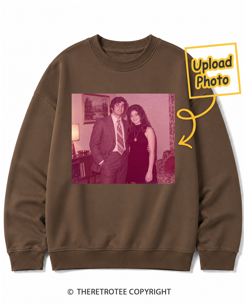 TheRetroTee Personalized Grandma & Grandpa 1965 Sweatshirt