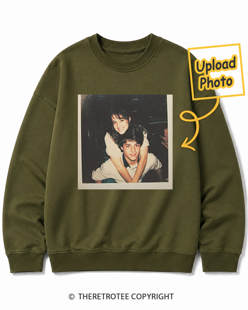 TheRetroTee Personalized High School Sweethearts 1978 Sweatshirt