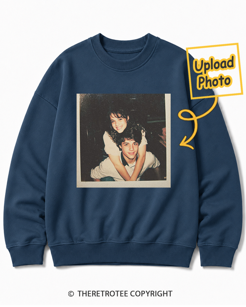 TheRetroTee Personalized High School Sweethearts 1978 Sweatshirt