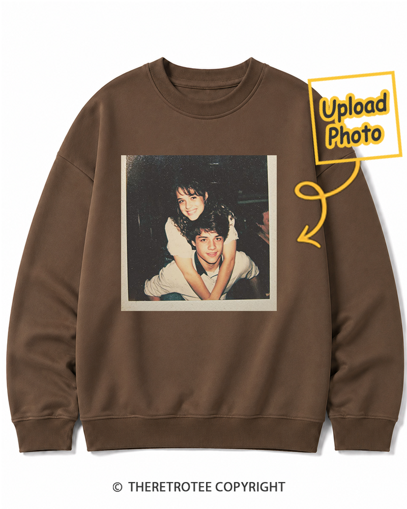 TheRetroTee Personalized High School Sweethearts 1978 Sweatshirt