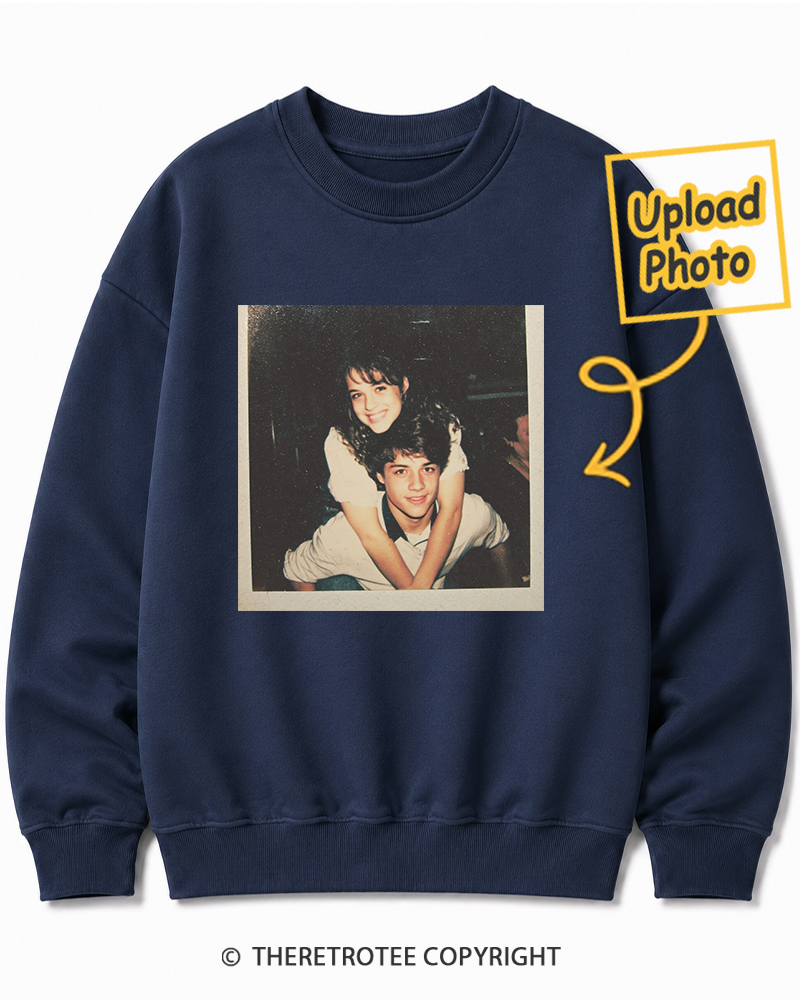 TheRetroTee Personalized High School Sweethearts 1978 Sweatshirt
