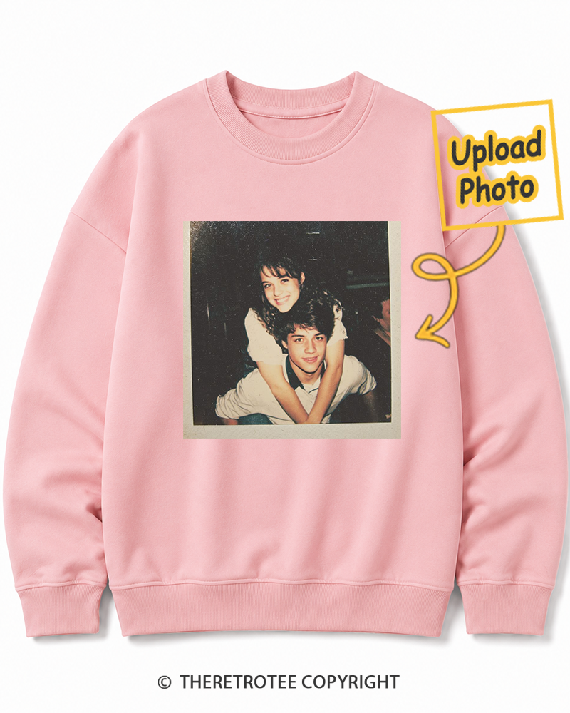 TheRetroTee Personalized High School Sweethearts 1978 Sweatshirt