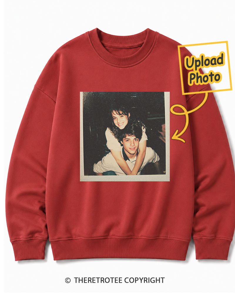 TheRetroTee Personalized High School Sweethearts 1978 Sweatshirt