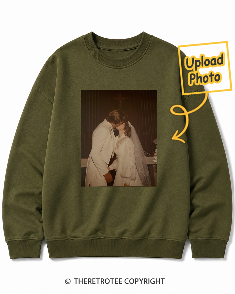 TheRetroTee Personalized Our Wedding 1982 Sweatshirt