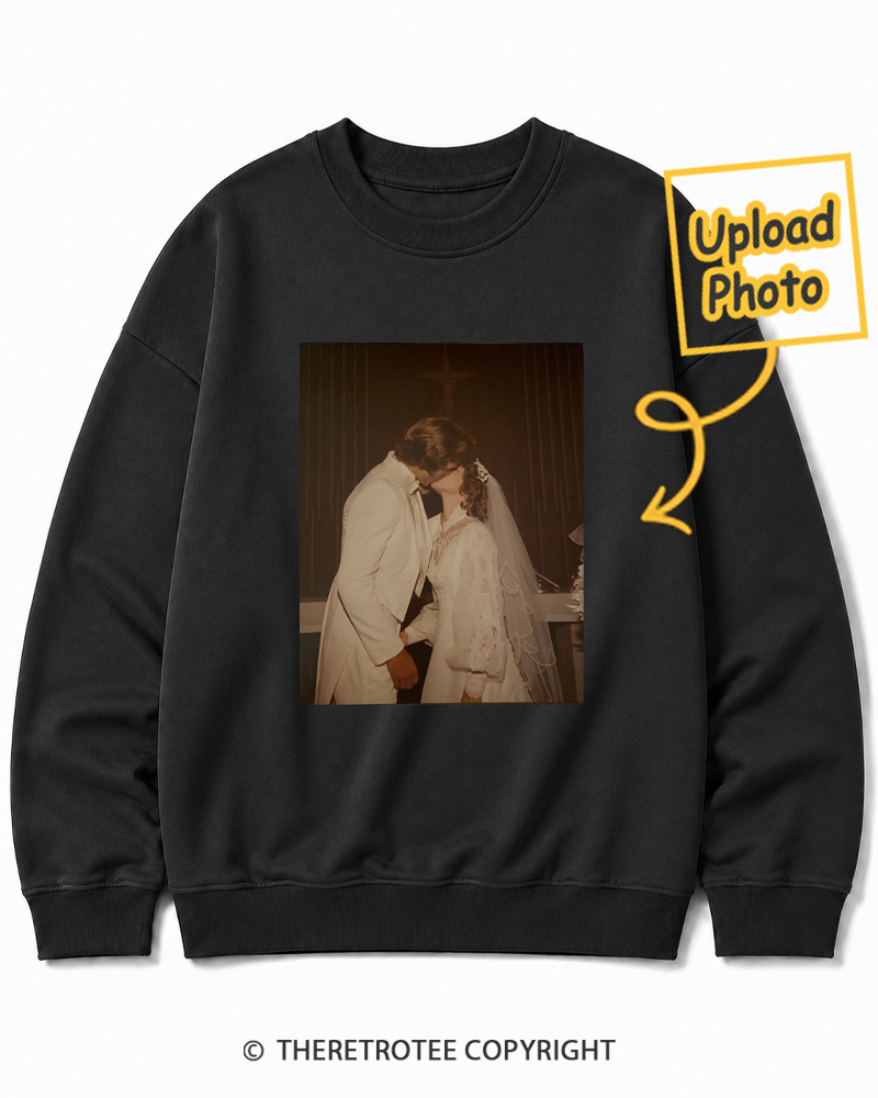 TheRetroTee Personalized Our Wedding 1982 Sweatshirt