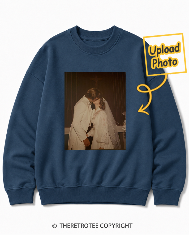 TheRetroTee Personalized Our Wedding 1982 Sweatshirt