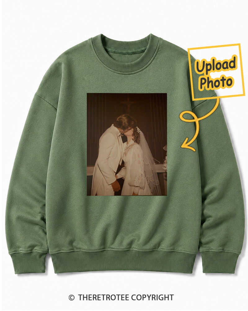 TheRetroTee Personalized Our Wedding 1982 Sweatshirt