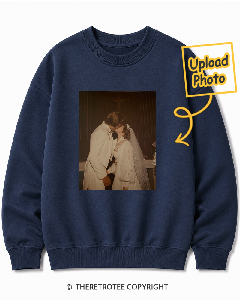 TheRetroTee Personalized Our Wedding 1982 Sweatshirt