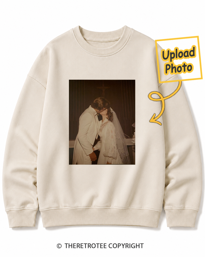 TheRetroTee Personalized Our Wedding 1982 Sweatshirt