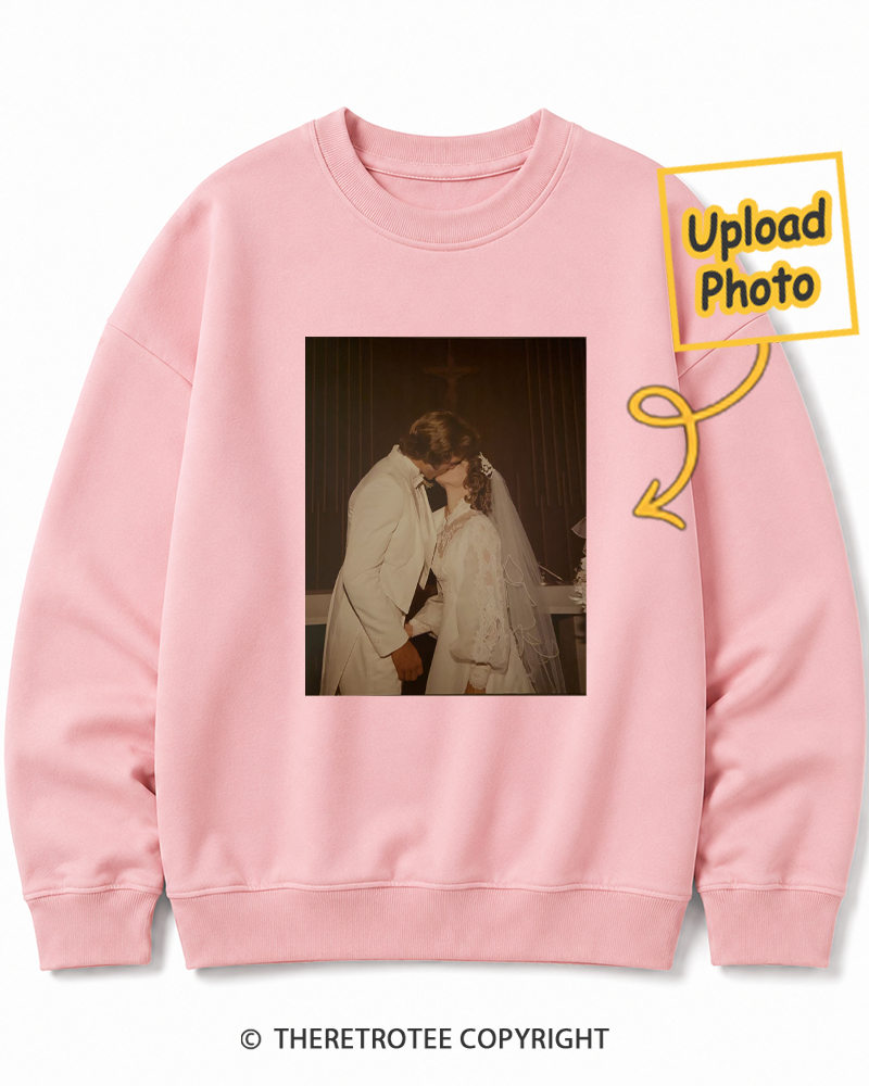TheRetroTee Personalized Our Wedding 1982 Sweatshirt