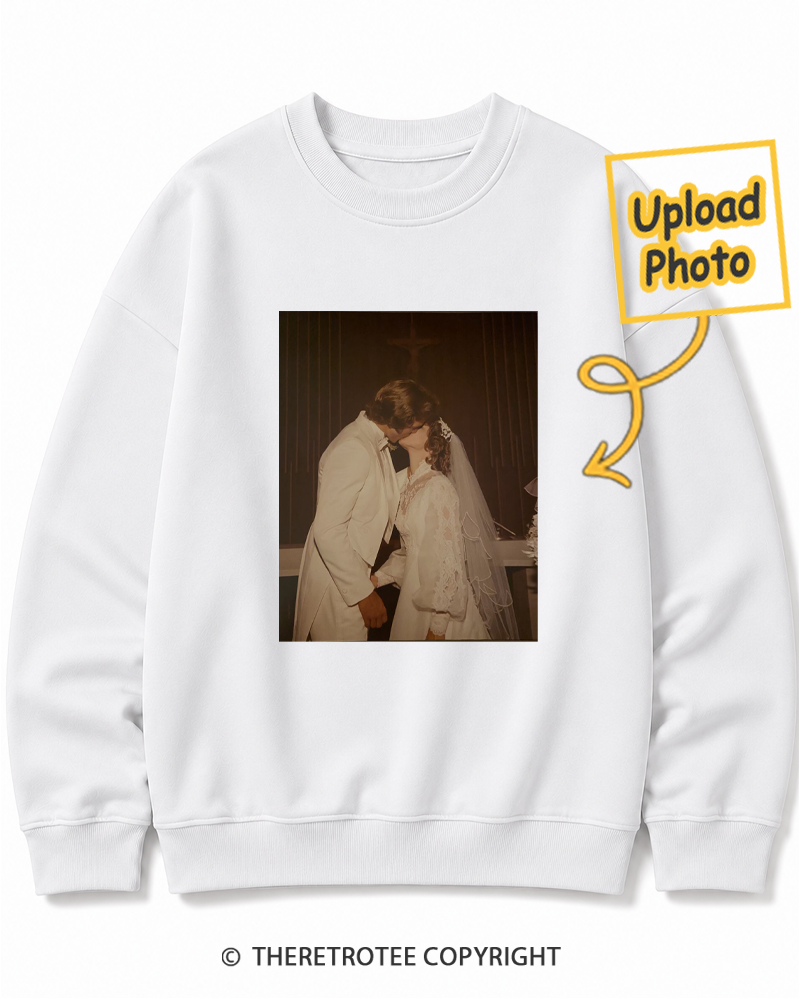 TheRetroTee Personalized Our Wedding 1982 Sweatshirt