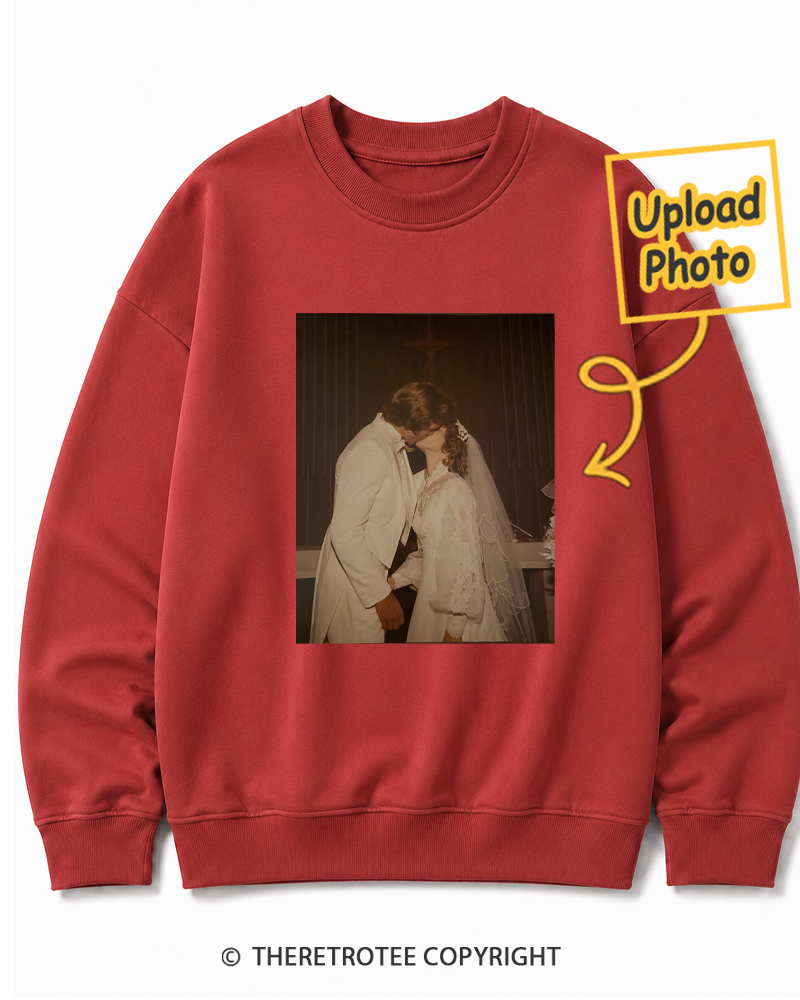 TheRetroTee Personalized Our Wedding 1982 Sweatshirt